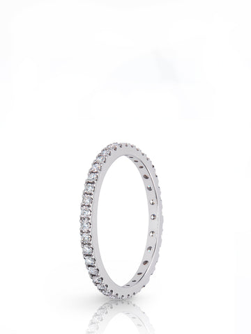 Curve Diamond Ring