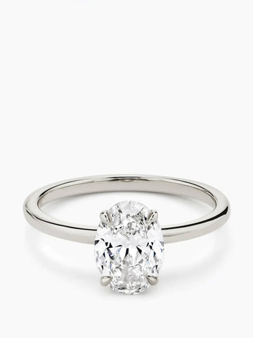 1.5ct G colour SI1 clarity Princess Cut Solitaire