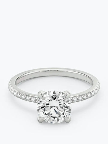 Curve Diamond Ring