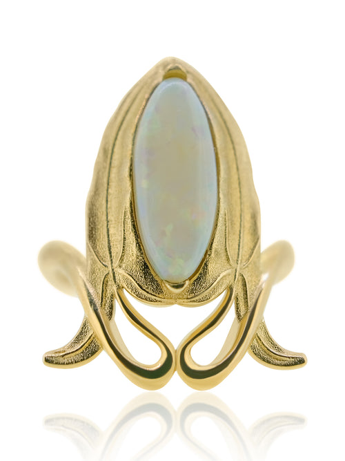 Opal Fern Ring