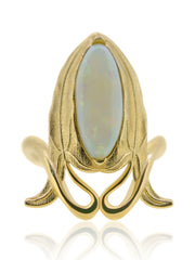 Opal Fern Ring