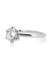 1ct D/VS2 Certified Classic Solitaire