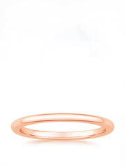 Fine Plain Wedding Ring