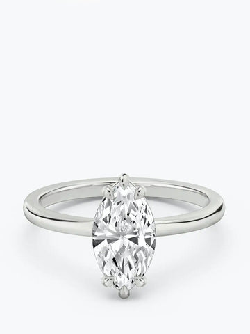 2ct E colour VS1 clarity Marquise Cut Solitaire