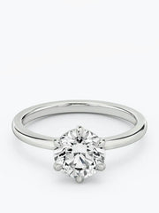 1ct D colour VS2 clarity Round Brilliant Solitaire
